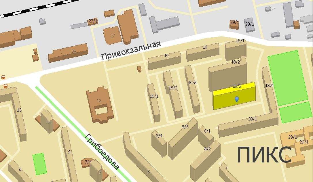Привокзальная 20 1 сургут карта